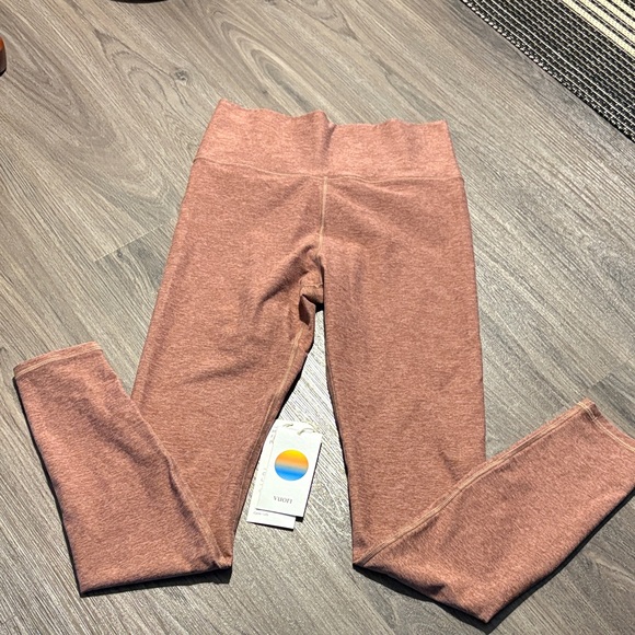 EUC Vuori Hazelnut Heather Clean Elevation Leggings - Long (Size Medium) - Picture 3 of 10